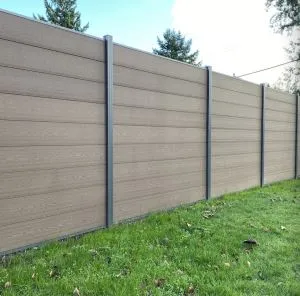 WPC gjerde komposittpanel